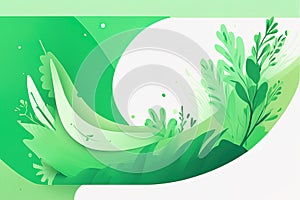 tropical leaf abstract modern design. vector illustrationtropical leaf abstract modern design.