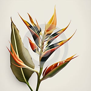 Tropical Marvel: The Striking Heliconia Flower
