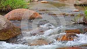 Tropical Mountain River Scene Clip High Definition