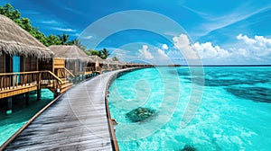 Tropical Overwater Bungalows