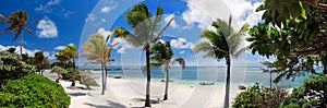 Tropical Palm Beach Resort, Mauritius Island, Panorama