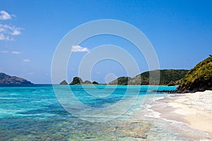 Tropical paradise beach of Okinawa photo