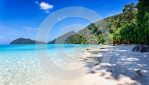 A tropical paradise beach the Surin islands, Adaman Sea