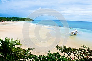 Tropical Philippines beach