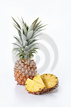 Tropical pineapple fruit