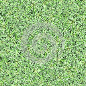 Tropical plants motif random pattern