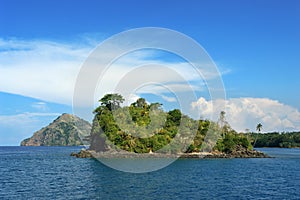 Tropical pristine island photo