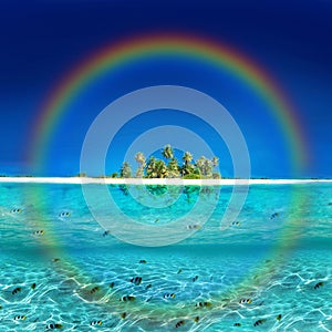 Tropical Rainbow Island