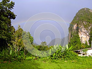 Tropical Rainbow over Krabi, Thailand