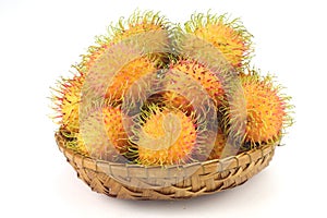 Tropical Rambutan Fruits