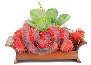 Tropical Rambutan Fruits