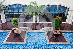 Tropical Resort with swiming pool photo