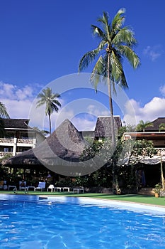 Tropical Resort, Tahiti.