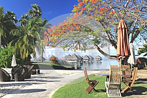 Tropical resort Tahiti