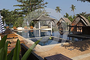 Tropical resort in Thailand