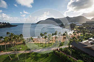 Tropical Resort View in Lihue, Kauai