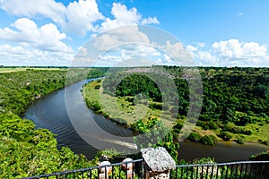 Tropical river Chavon