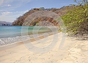 Tropical Sandy Beach in Costa Rica