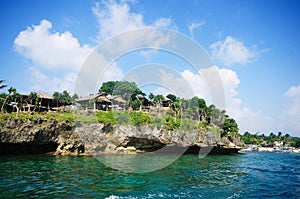 Tropical scenery of Boracay,Philippines