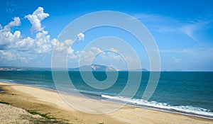 Tropical sea at the sunny day in summer time