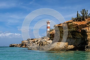 Tropical seascape in Venezuela.