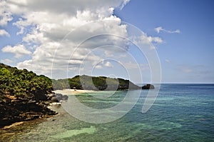 Tropical Secluded Beach, Honduras