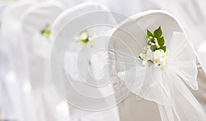 Tropical settings for a wedding