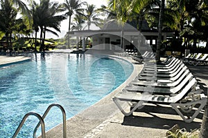 Tropical swimming pool