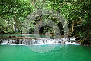 Tropical waterfall