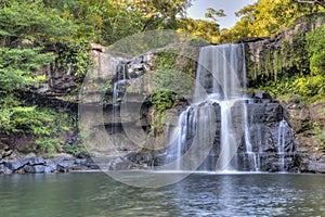 Tropical Waterfall