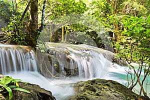 Tropical waterfall