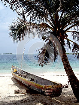 Tropical white sand beach