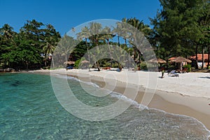 Tropical white sand paradise beach Koh Kood