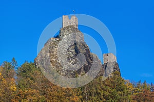 Trosky Castle in Bohemia paradise - Czech republic