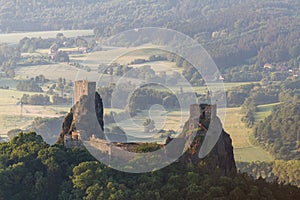 Trosky Castle in Czech republic