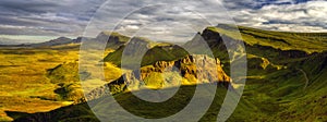 Trotternish sunset Panorama