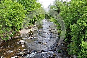 Trout River Stream, Franklin County, Malone, New York, United States