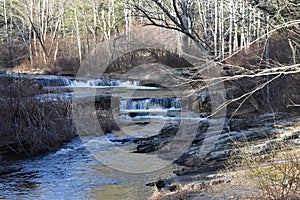 Trout Stream in the Poconos of Pennsylvania