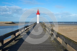 Trouville lighthouse, Normandy