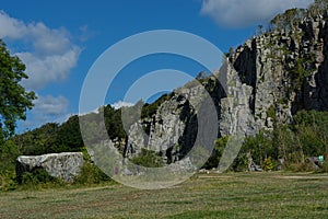 Trowbarrow Quarry Nature Reserve. Lancashire