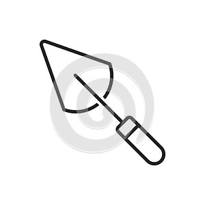Trowel Icon - Construction Tool Icon