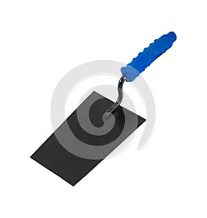 Trowel on isolated white background