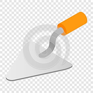 Trowel isometric 3d icon