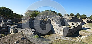 Troy Archeology Site in Turkey, Ancient Ruins photo