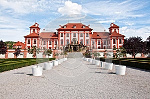 Troya castle in Prague