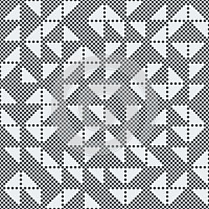 Truchet Random Pattern Generative Tile Art background illustration