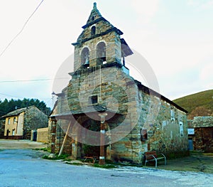 Truchillas church in Spain photo