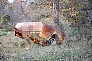 Truck Bed Converted into a Trailer