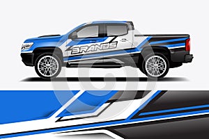 Truck Wrap design for company photo