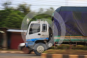 Truck cargo transportation